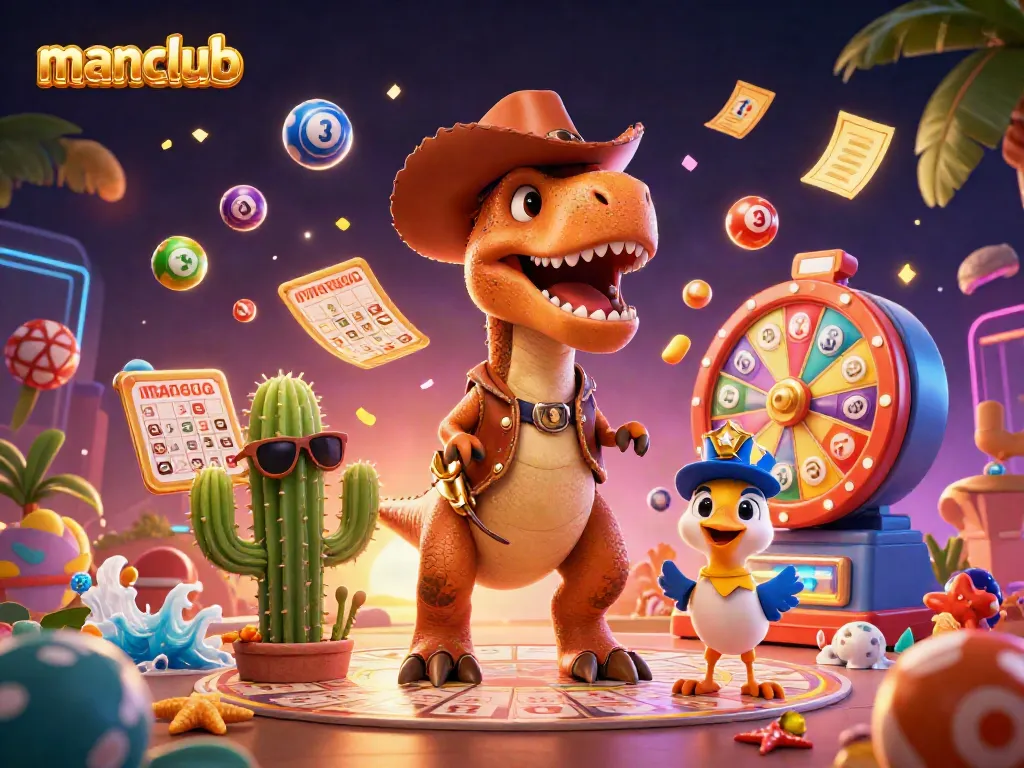 Spin and win with manclub games featuring vibrant characters and dynamic gaming elements.