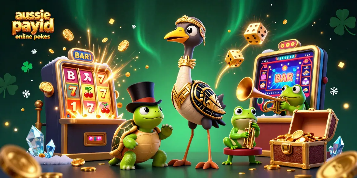 Spin the reels with aussie payid online pokies at vibrant, festive casino scene!